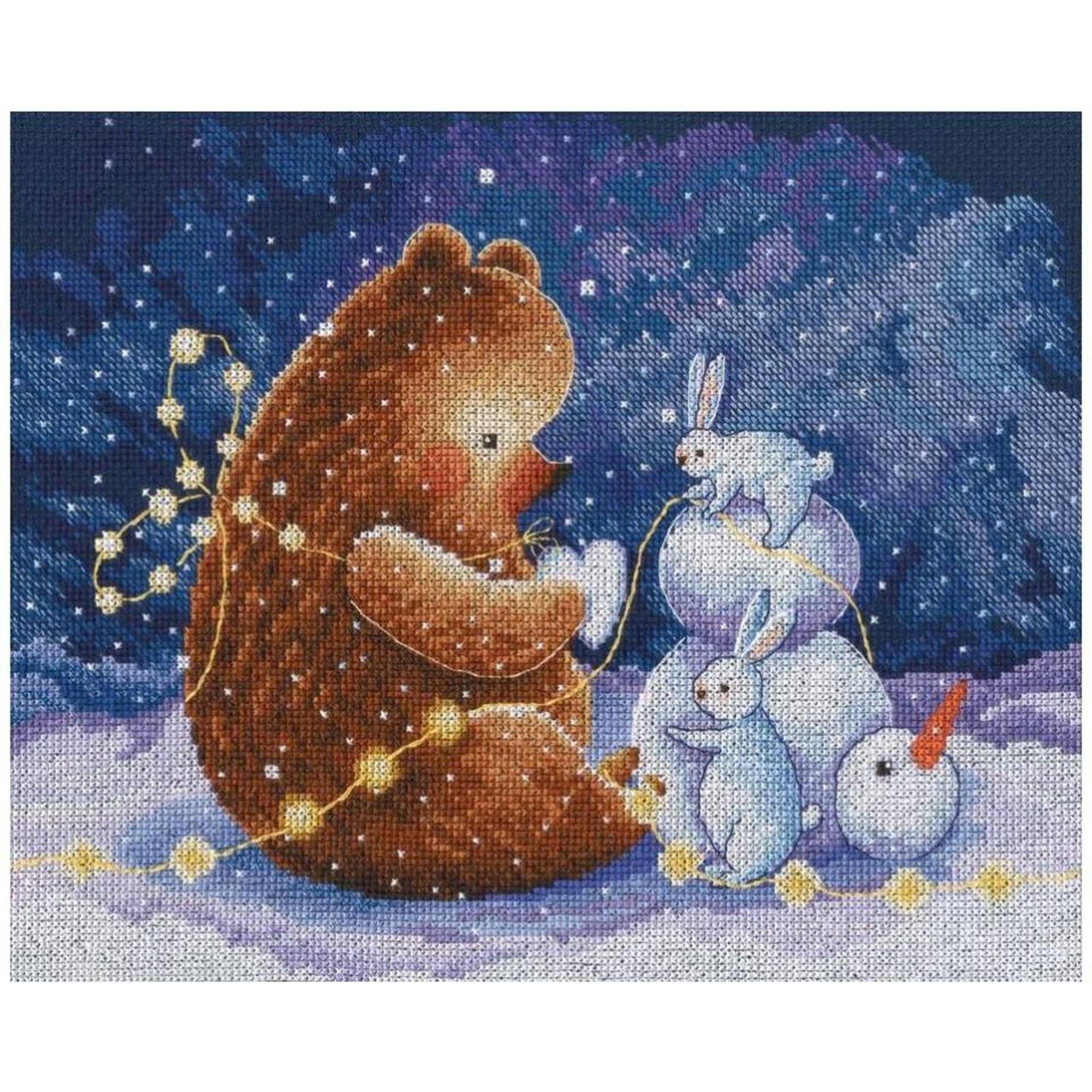 RTO Snow Heart Counted Cross Stitch Kit